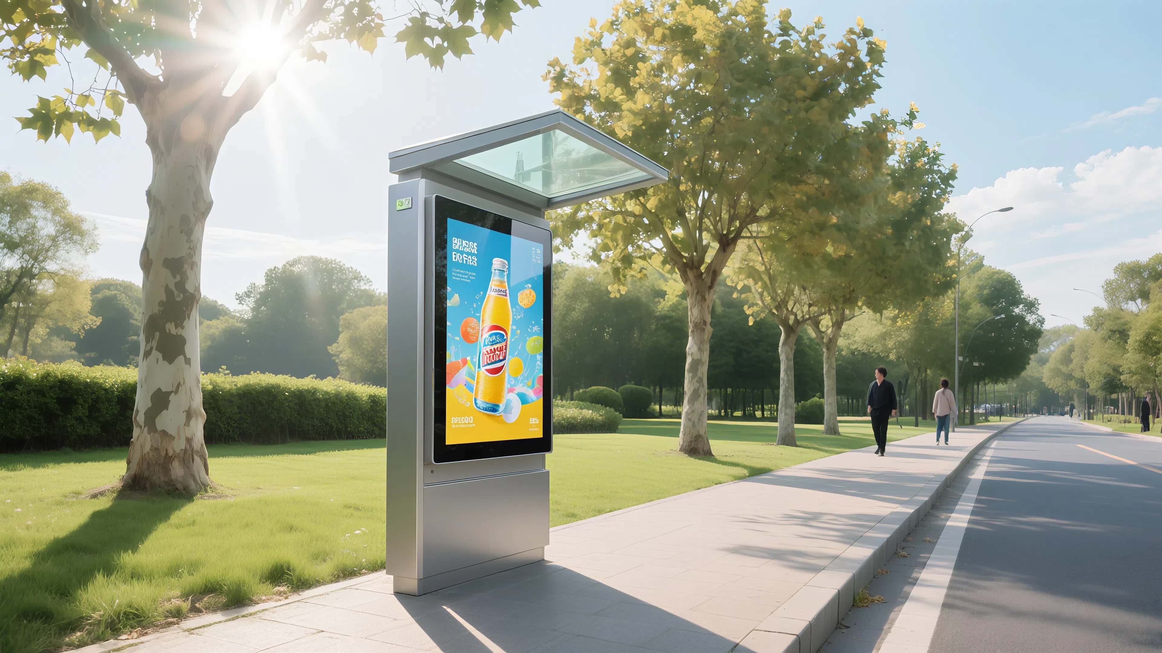 广告机铝边框：商显设备稳定运行的支撑